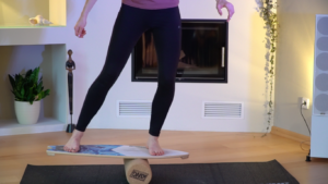 Reite die Welle mit dem Balance Board