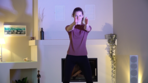 Balance halten mit dem Balance Board